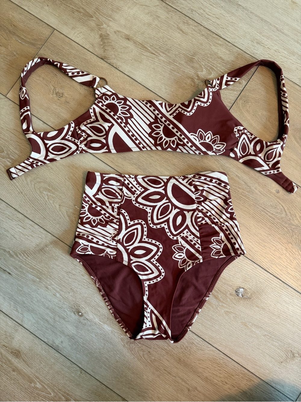 aerie Boho High-Waisted Two-Piece Bikini Set